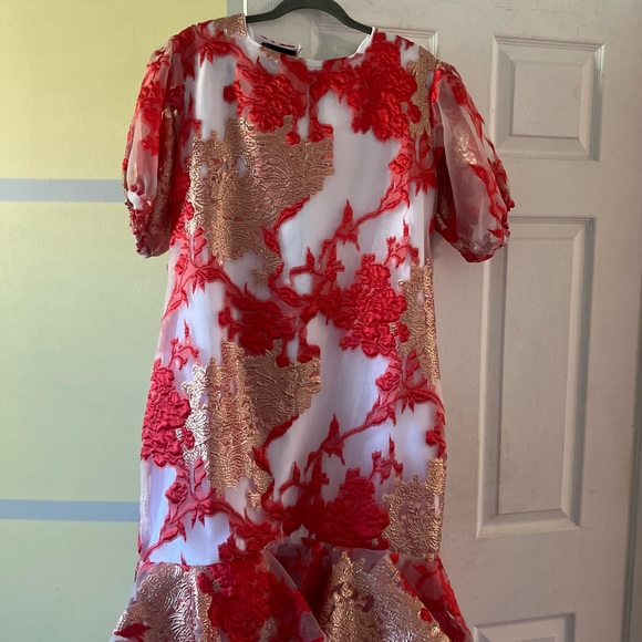 CUSTOM RED DRESS